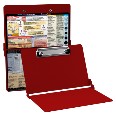 WhiteCoat Clipboard® - Red Primary Care Edition